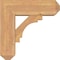 Ekena Millwork Merced Craftsman Smooth Bracket w/ Offset Brace, Western Red Cedar, 7 1/2"W x 22"D x 22"H BKT0806X22X22MRC04SWR - alternate 4